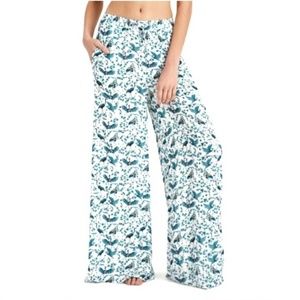 Anthropologie Onia Mila Crane Wide-Leg Pants